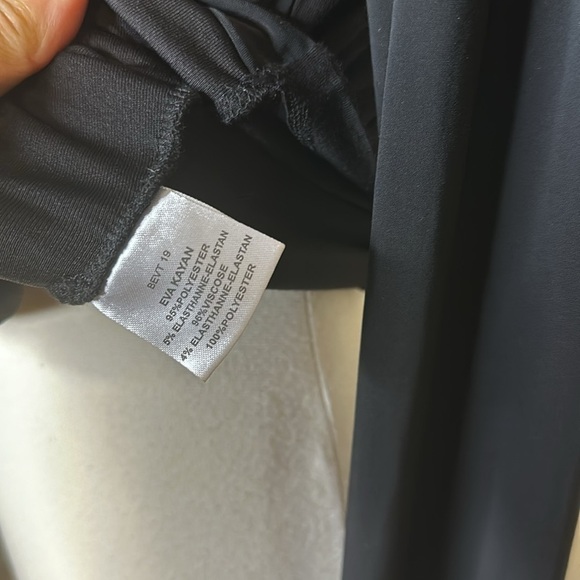 Eva Kayan Black Blouse Top Sz40 - Picture 7 of 7